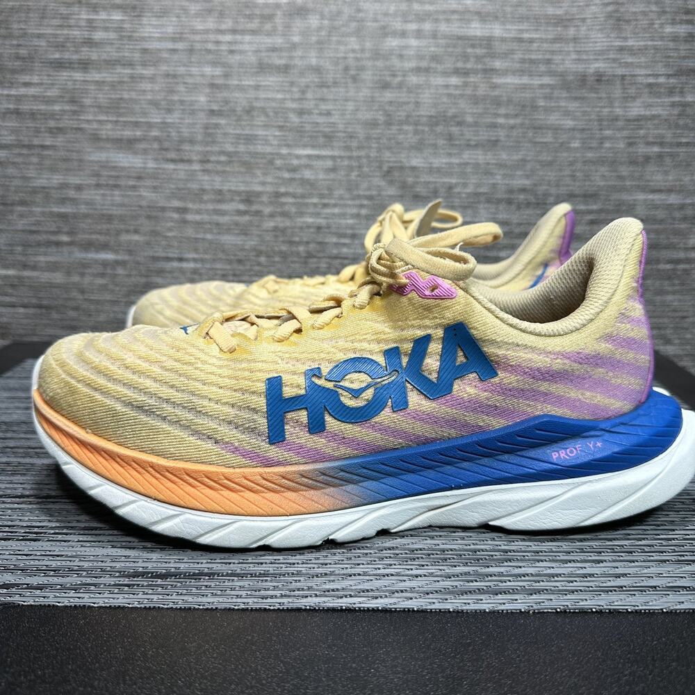 Hoka One One Mach 5 1127894 ICYC Orange Running Shoes Sneakers Womens Size 6.5 B - Picture 1 of 15